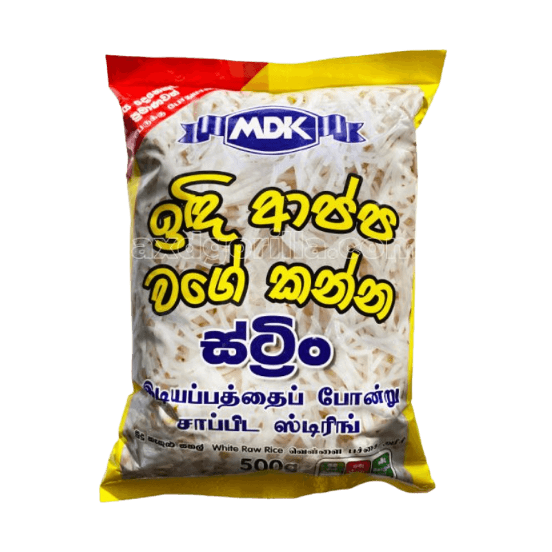 MDK White Raw Rice String 500G